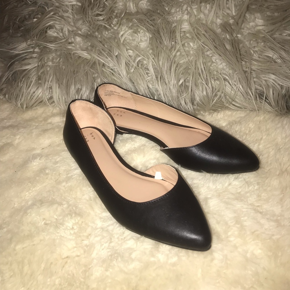 Black flats